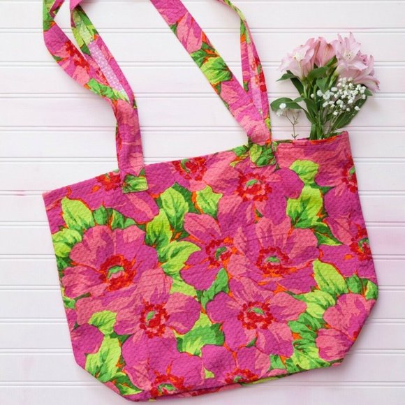 April Cornell Beach Market Tote Bag Daydream NWT - Picture 2 of 3